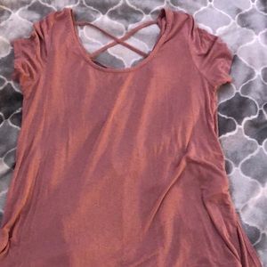 Pink shirt shorts Sleeve